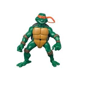 PLAYMATES 2003 TMNT MICHAELANGELO 5'' ACTION FIGURE TEENAGE MUTANT NINJA TURTLES